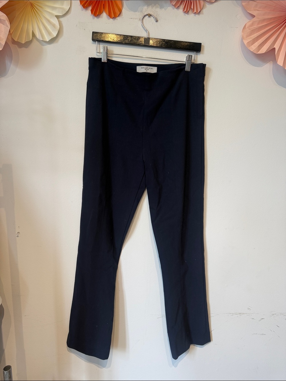 Mm Lafleur cigarette pant navy size 12